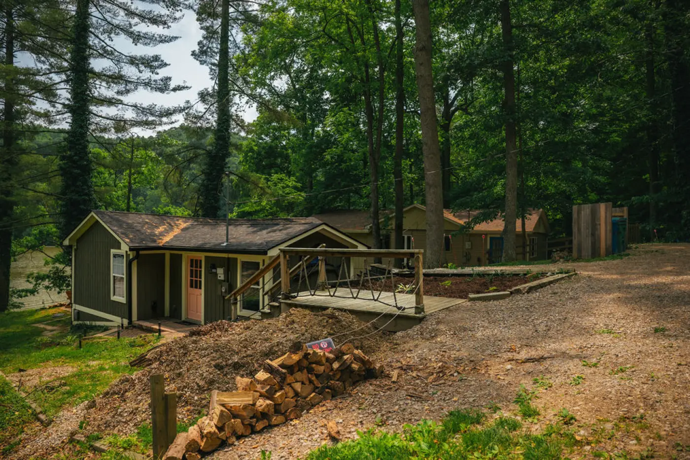 Photo 2 of Cozy Cabin on Lake front with Hot tub & firepit