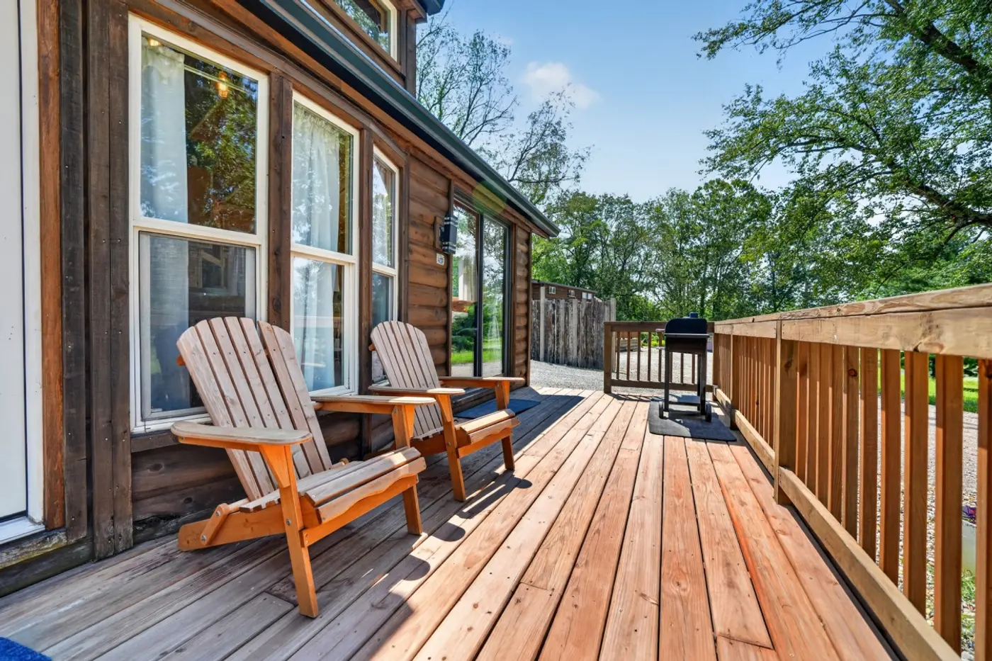 Photo 21 of Little Lantern Cabin — Hot Tub on the Farm