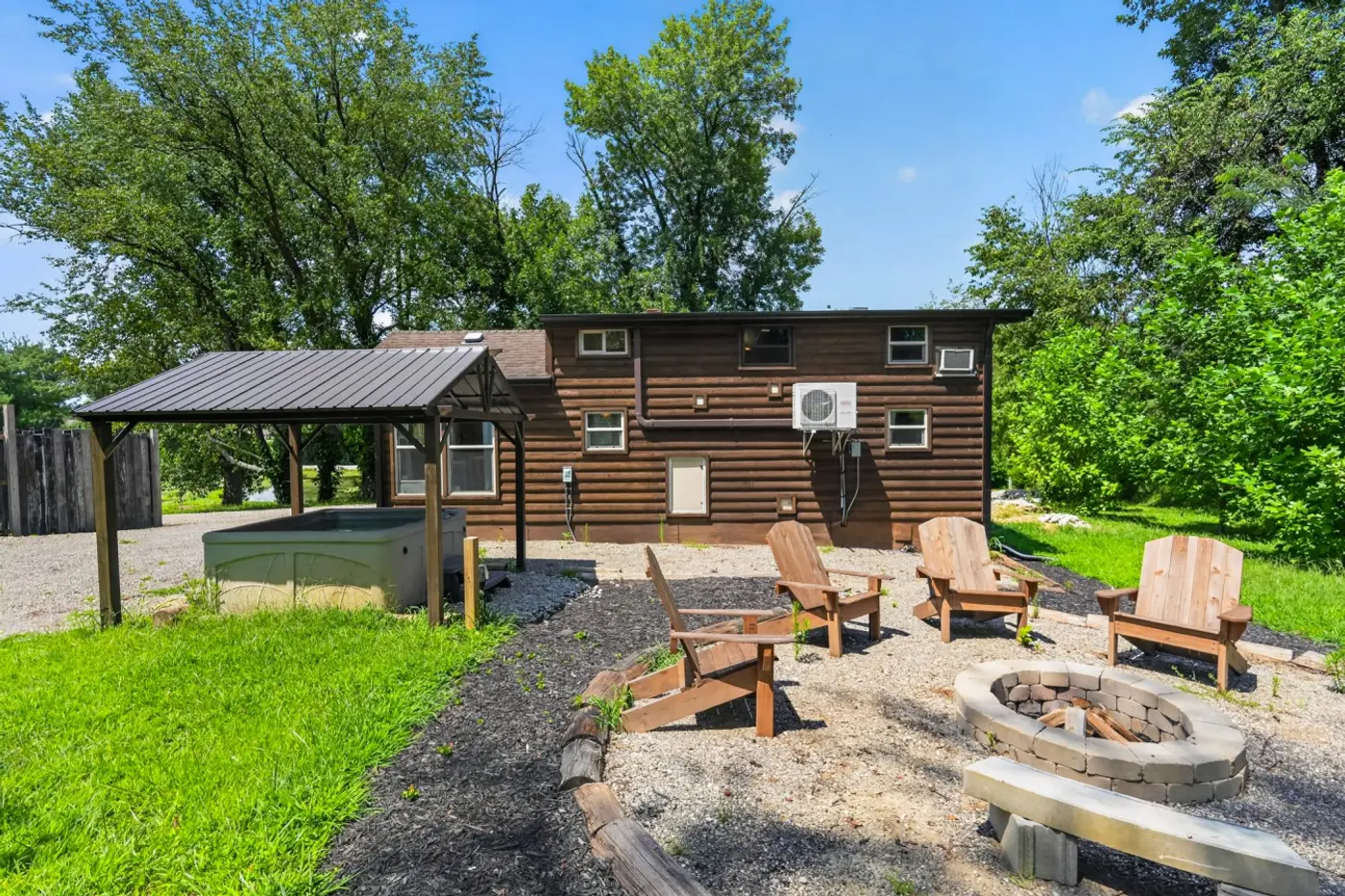 Photo 22 of Little Lantern Cabin — Hot Tub on the Farm
