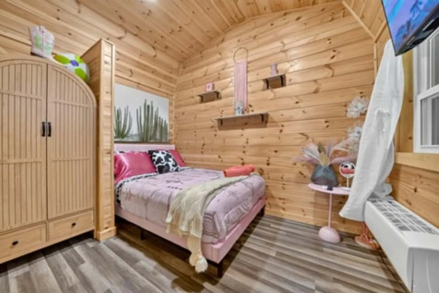 Photo 9 of Rosey Rodeo — Tiny Cabin with Hot Tub & Lake Views